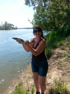 La pêche au féminin!!!! Bravo Stéphanie!!!